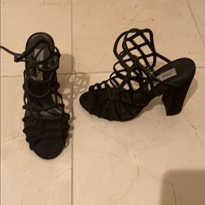 Steve Madden chunky cage heels